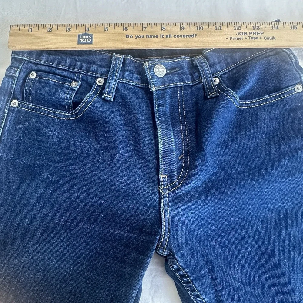 Levi's 511 Jeans Men's 30x30 Blue Dark Wash Regular Fit Straight‎ Leg Modern EUC